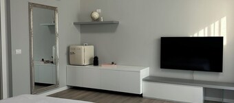 Modern studio apartment with terrace near Milan