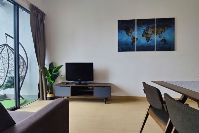 Área de sala de estar