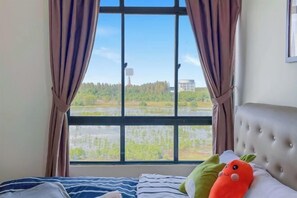 Room - 1 Bedroom Apartment with balcony city view, Melaka Town Centre CBD (Melaka)
