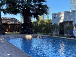 Apartment, 1 Bedroom, Smoking, Patio | Pool | Outdoor pool