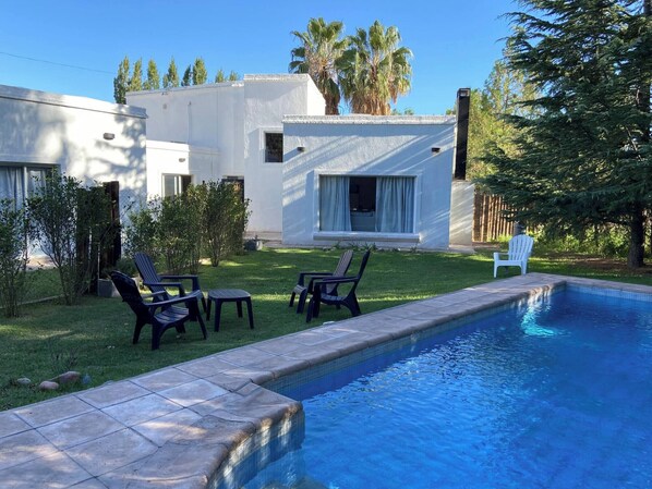 Apartment, 1 Bedroom, Smoking, Patio | Pool | Outdoor pool