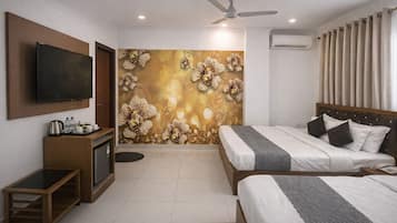 Chambre Quadruple Supérieure | Draps en coton égyptien, literie de qualité supérieure