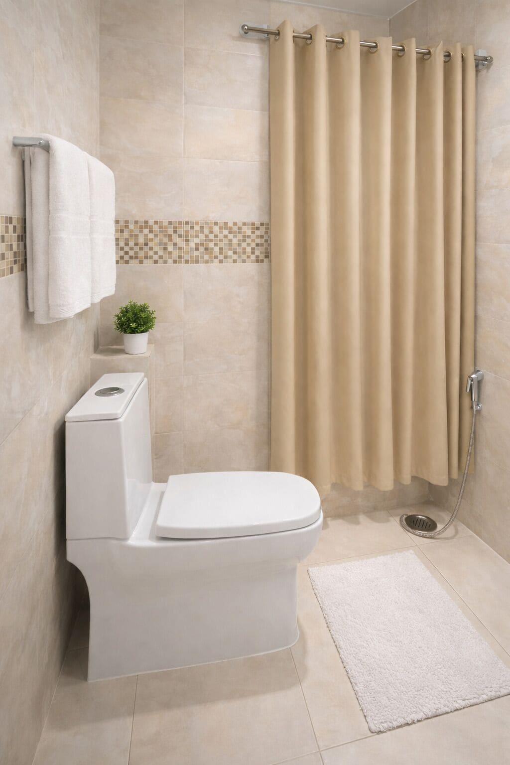 Dobbelt- eller tomannsrom – familie | Bad | Regndusjhode, miljøvennlige toalettsaker, bidé og håndklær