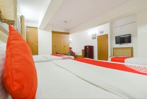 高級四人房 | 埃及棉床單、高級寢具、獨特裝潢、布置獨特