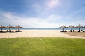 Private beach nearby