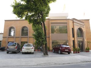 A building with arched windows and a sign reading 'MYRICA GROVES.' - Myrica Groves Lansdowne (Lansdowne)