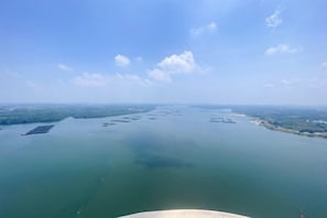 Vue depuis l’hébergement