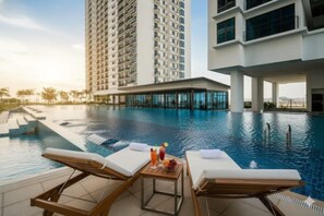 Unclassified image, 5 of 17, button - Georgetown Seaview Duplex 2Br for 6 Guests at Maritime Suites 073A (Jelutong)