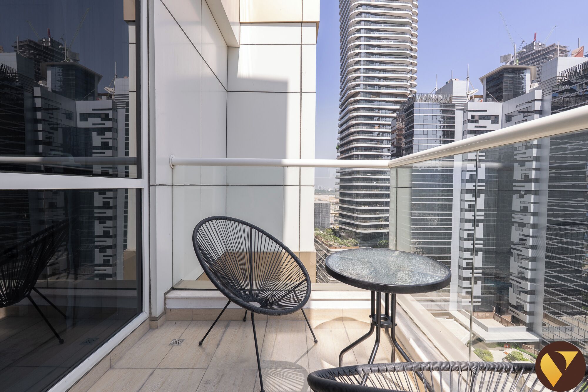 Luxury Apartment, Balcony, City View | Balcony view