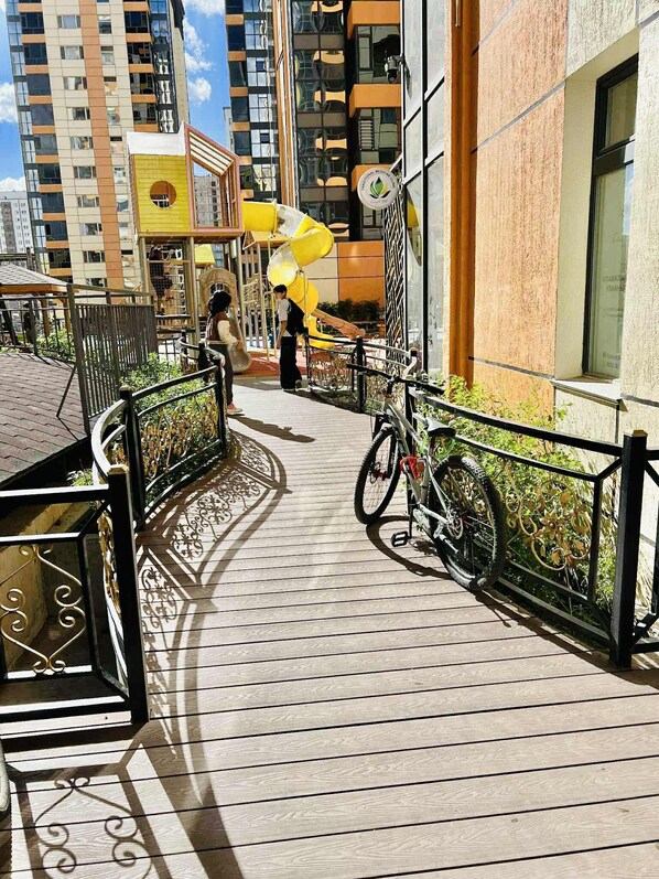 Overnattingsstedets uteområder