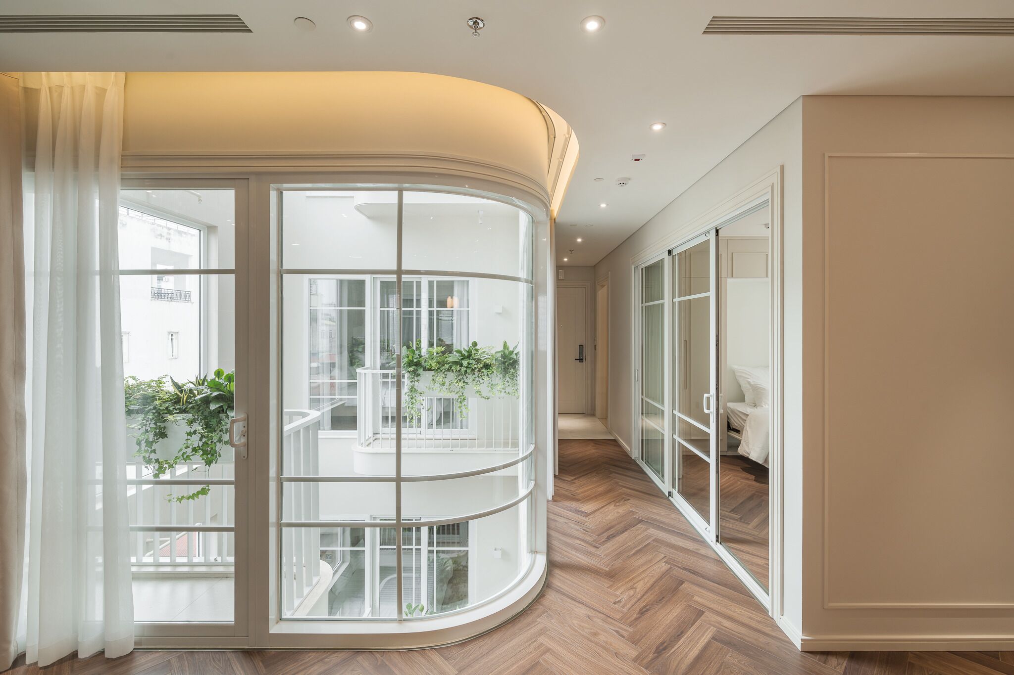 奢華公寓, 2 間臥室, 浴缸 | 客廳 | 60-吋智慧型電視、衛星頻道、Netflix、串流服務