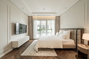 City-Studio, Balkon, Stadtblick | Blick auf die Stadt