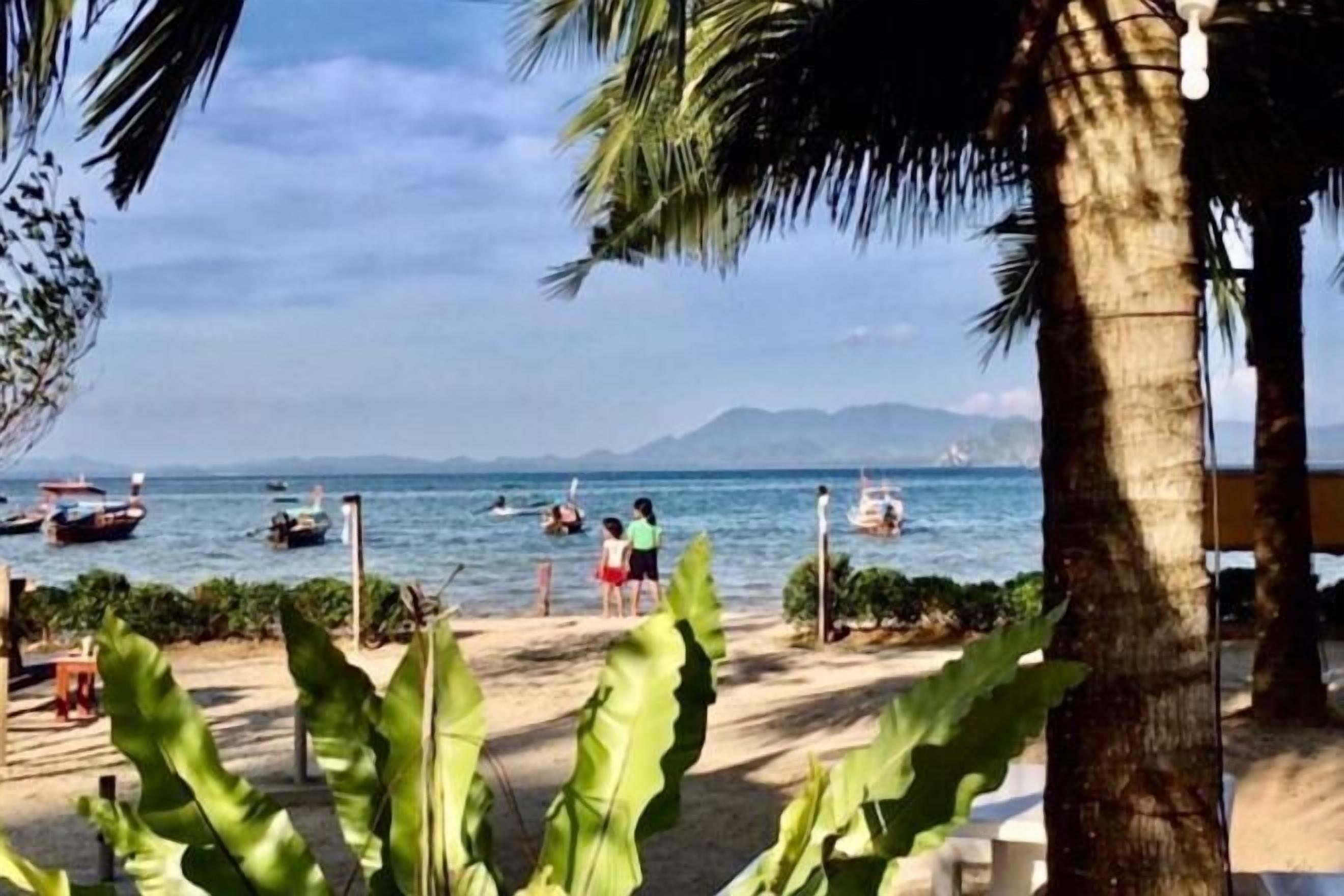 Vue depuis l’hébergement