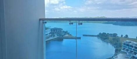 Utsikt fra overnattingsstedet