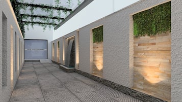 Fachada de la propiedad