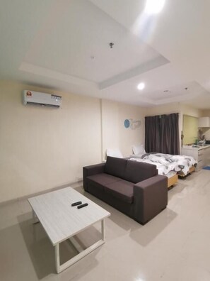 Soundproofing, iron/ironing board - Rustic One Bedroom Unit for 4Pax by Jomy Management (Manjung)