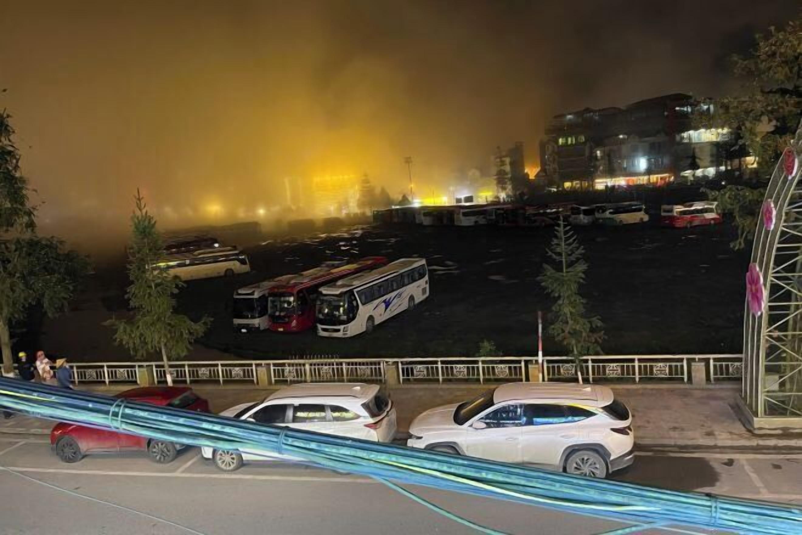 المنطقة المحيطة بالمنشأة