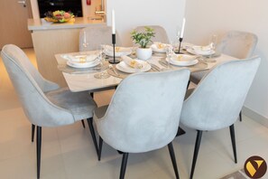 Luxury Apartment, Balcony, Pool View | Iron/ironing board, free WiFi - Vogue Downtown Vida Res near BurjKhalifa (Dubai)