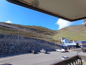 Blick von der Unterkunft