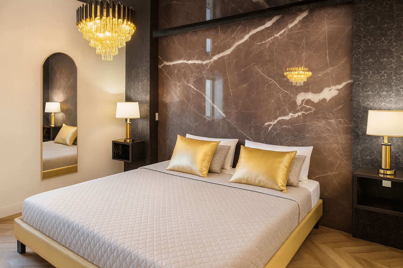 1 chambre, bureau, fer et planche à repasser, lit parapluie