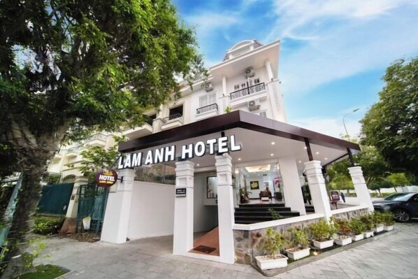 Blick von der Unterkunft