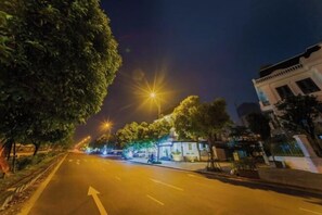 Blick von der Unterkunft