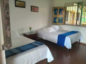 Family Triple Room, Garden View