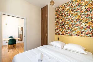 1 bedroom, Internet, bed sheets