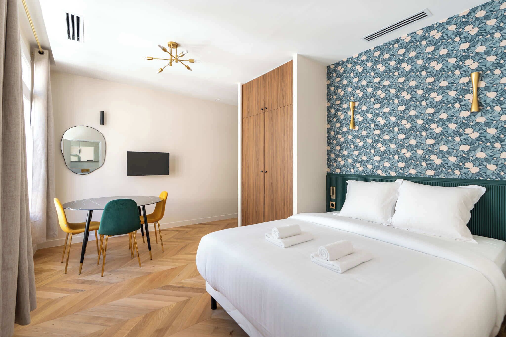 1 chambre, accès à Internet, literie fournie