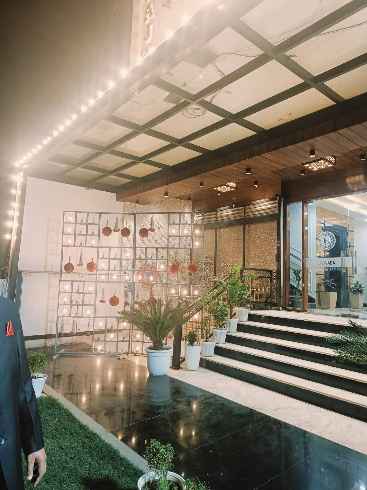 Entrada de la propiedad