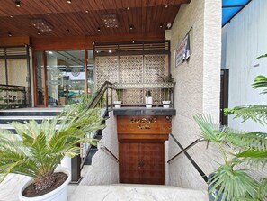 Interior entrance