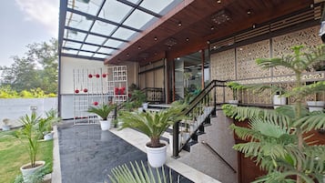 Interior entrance