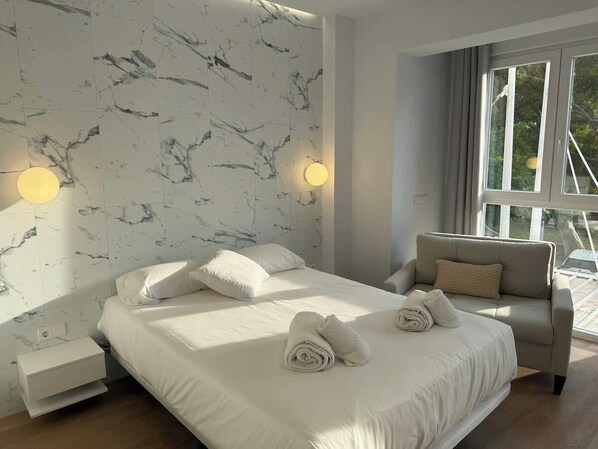 1 Schlafzimmer, Bügeleisen/Bügelbrett, Reisekinderbett, kostenloses WLAN