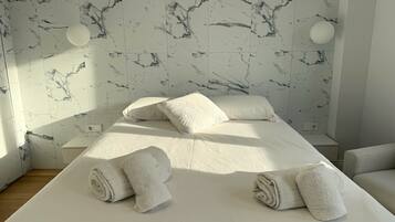 1 bedroom, iron/ironing board, travel crib, free WiFi