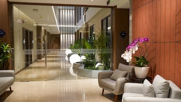 Sala de estar en el lobby