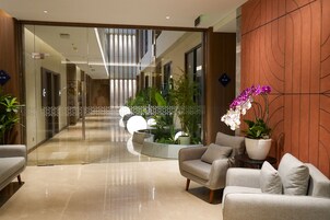 Sala de estar en el lobby