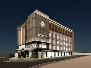 施設の正面