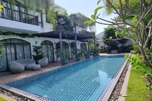 Outdoor pool - West Phu Quoc 4BR beachfront villa with private pool (Phu Quoc Island)