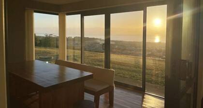 Panoramic Sea & Town View - Luxurious Sea View Villa Oamaru