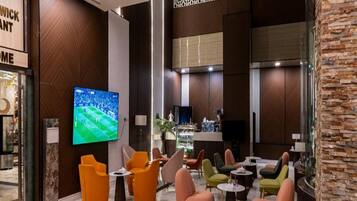 Sala de estar en el lobby