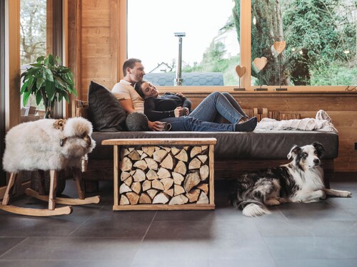 Chalet Fuchsbau mit eigener Sauna, Whirlpool, Hot Tub und großem Balkon