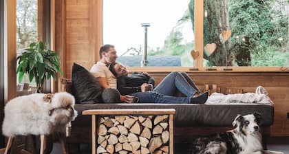 Chalet Fuchsbau mit eigener Sauna, Whirlpool, Hot Tub und großem Balkon