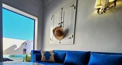 Charming Villa in Midoun, Tunisia With Private Entrance and Stunning Garden View