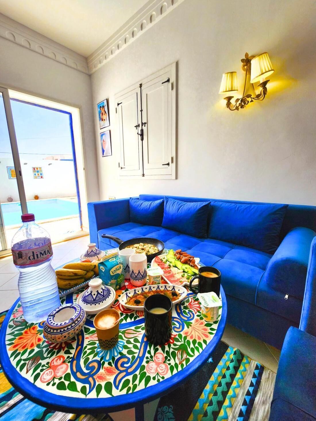 غرفة المعيشة