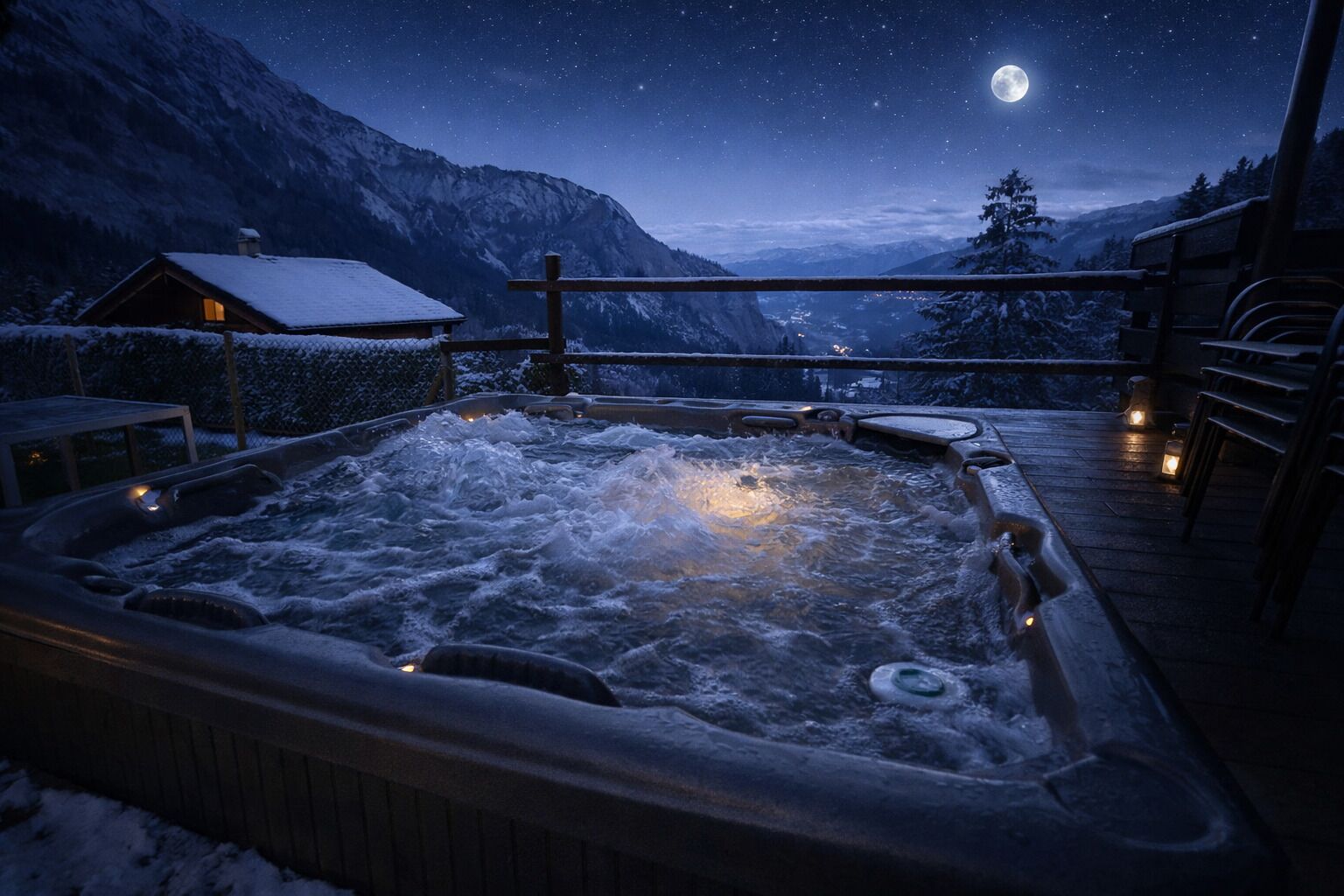 Bañera de hidromasaje exterior