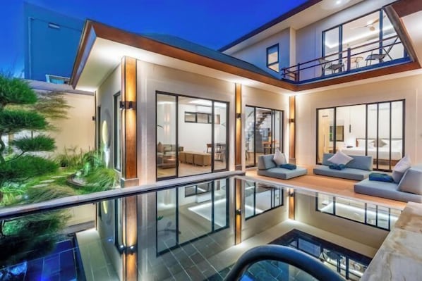 Exterior - Oasis Residences Sanur – Family-Friendly 3-BR Villa with Private Pool & Garden (Bali)