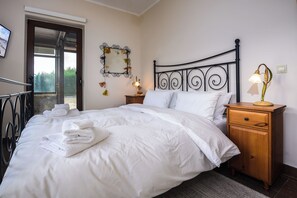 3 chambres, fer et planche à repasser, draps fournis