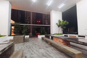 Enceinte de l’hébergement