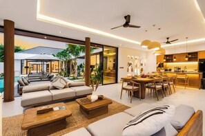Living area - Villa Ubud Escape by BaliSuperHost (Bali)