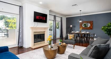 Stylish Home Prime Location with Fireplace & Patio